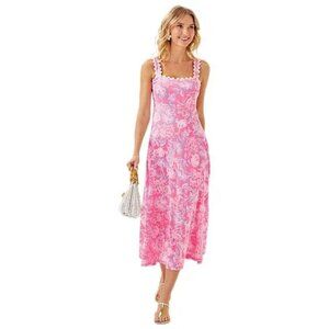 Lilly Pulitzer Dwyer Midi Dress, Size XXS